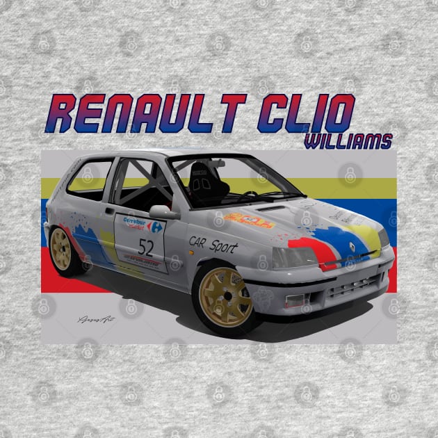 Renault Clio Williams by PjesusArt